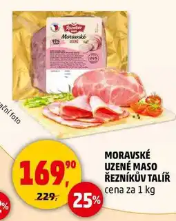 Penny Market MORAVSKÉ UZENÉ MASO ŘEZNÍKŮV TALÍŘ, 1 kg nabídka