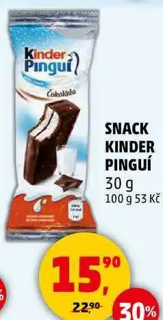 Penny Market SNACK KINDER PINGUÍ, 30 g nabídka