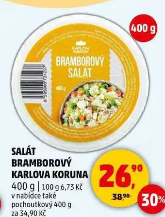 Penny Market SALÁT BRAMBOROVÝ KARLOVA KORUNA, 400 g nabídka