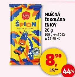 Penny Market MLÉČNÁ ČOKOLÁDA ENJOY, 20 g nabídka