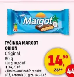 Penny Market TYČINKA MARGOT ORION Originál, 80 g nabídka