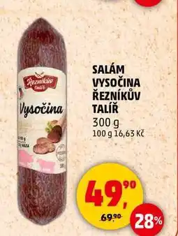 Penny Market SALÁM VYSOČINA ŘEZNÍKŮV TALÍŘ, 300 g nabídka