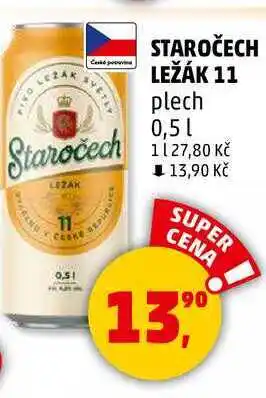 Penny Market STAROČECH LEŽÁK 11 plech, 0,5 l nabídka