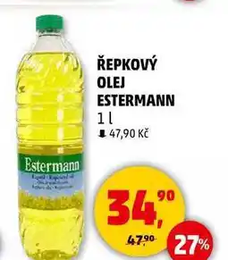 Penny Market ŘEPKOVÝ OLEJ ESTERMANN, 1 l nabídka