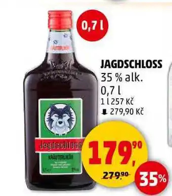 Penny Market JAGDSCHLOSS 35% alk., 0,7 l nabídka