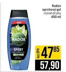 Jip RADOX sprchový gel nabídka