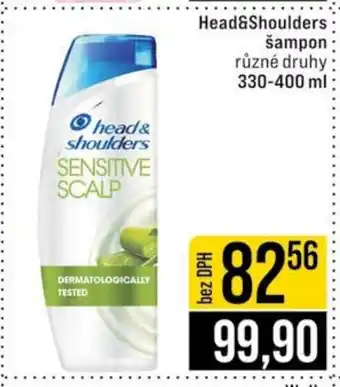 Jip Head&Shoulders šampon nabídka