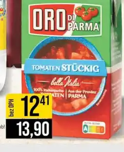 Jip Oro di Parma rajčata krájená nabídka