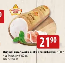 Bala Originál kuřecí česká šunka z prsních řízků nabídka