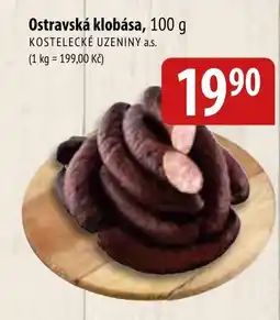 Bala Ostravská klobása nabídka