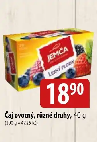 Bala JEMČA Čaj ovocný nabídka