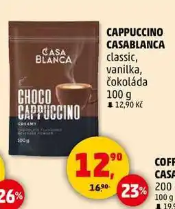 Penny Market CAPPUCCINO CASABLANCA classic, vanilka, čokoláda, 100 g nabídka