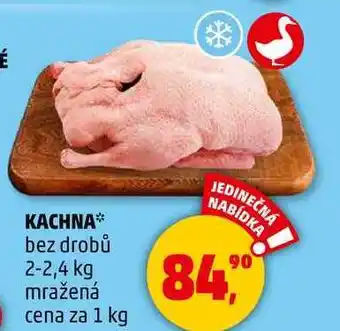 Penny Market KACHNA bez drobů 2-2,4 kg mražená, 1 kg nabídka