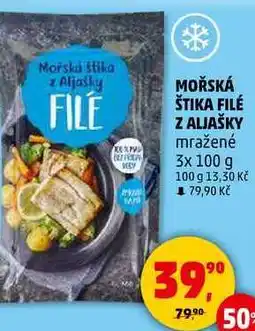 Penny Market MOŘSKÁ ŠTIKA FILÉ Z ALJAŠKY mražené, 3x 100 g nabídka
