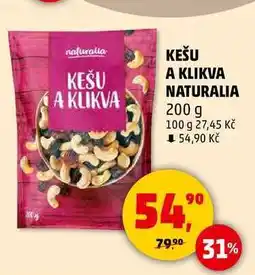 Penny Market KEŠU A KLIKVA NATURALIA, 200 g nabídka