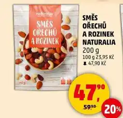 Penny Market SMĚS OŘECHŮ A ROZINEK NATURALIA, 200 g nabídka