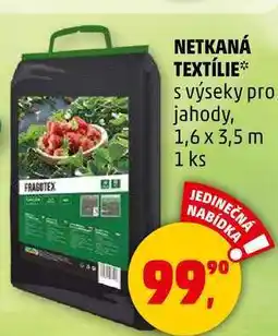 Penny Market NETKANÁ TEXTÍLIE s výseky pro jahody, 1,6 x 3,5 m, 1 ks nabídka