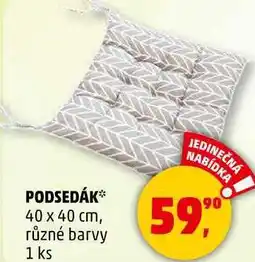 Penny Market PODSEDÁK 40 x 40 cm, různé barvy, 1 ks nabídka