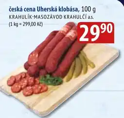 Bala česká cena Uherská klobása nabídka