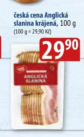 Bala česká cena Anglická slanina krájená nabídka