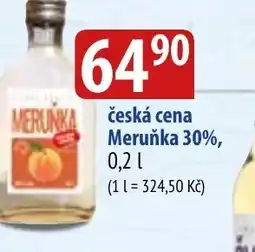 Bala česká cena Meruňka 30% nabídka