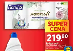 Lidl Floralys Toaletní papír nabídka