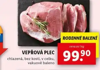 Lidl Vepřová plec nabídka