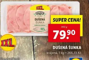 Lidl Dušená šunka nabídka