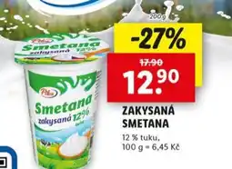 Lidl Zakysaná smetana nabídka