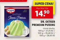 Lidl DR. OETKER Premium puding nabídka