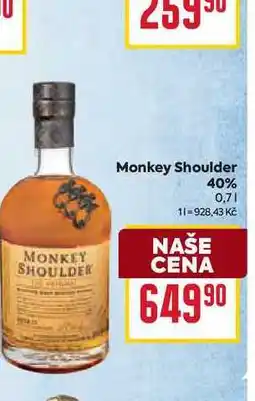 Billa Monkey Shoulder 40% 0,7l nabídka