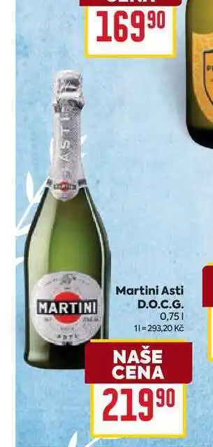 Billa Martini Asti D.O.C.G. 0,75l nabídka