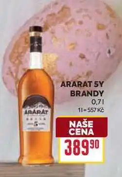 Billa ARARAT SY BRANDY 0,7l nabídka