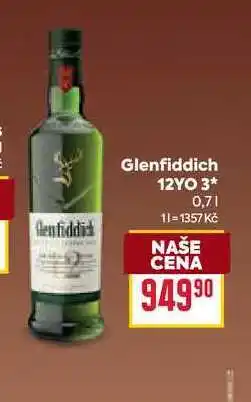 Billa Glenfiddich 12YO 3* 0,7l nabídka