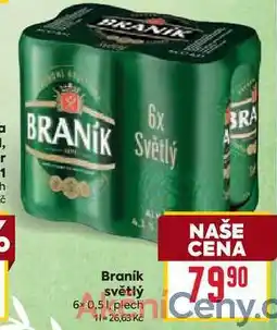 Billa Braník světlý 6x0,51, plech nabídka