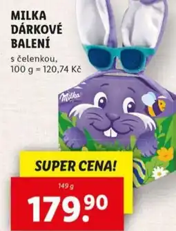 Lidl Milka dárkové balení nabídka