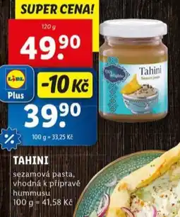 Lidl Tahini nabídka