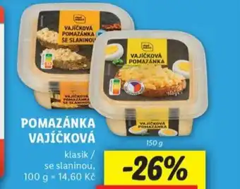 Lidl Pomazánka vajíčková nabídka