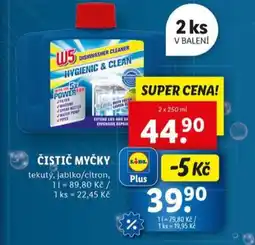 Lidl Čistič myčky nabídka