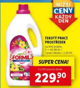 Lidl Tekutý prací prostředek nabídka