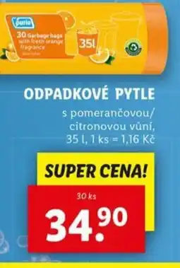 Lidl Odpadkové pytle nabídka