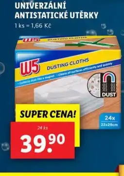 Lidl Univerzální antistatické utěrky nabídka