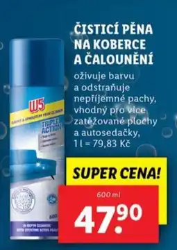 Lidl Čisticí pěna na koberce a čalounění nabídka