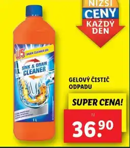 Lidl Gelový čistič odpadu nabídka