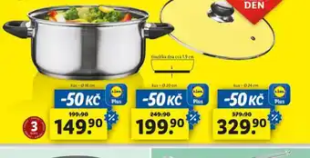 Lidl Hrnec z nerezové oceli 24 cm nabídka