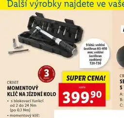 Lidl Momentový klíč na jízdní kolo nabídka