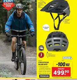 Lidl Cyklistická helma mtb nabídka