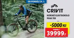 Lidl Horské elektrokolo peak 709 nabídka