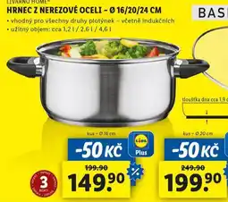 Lidl Hrnec z nerezové oceli 16 cm nabídka