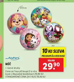 Lidl Míč nabídka